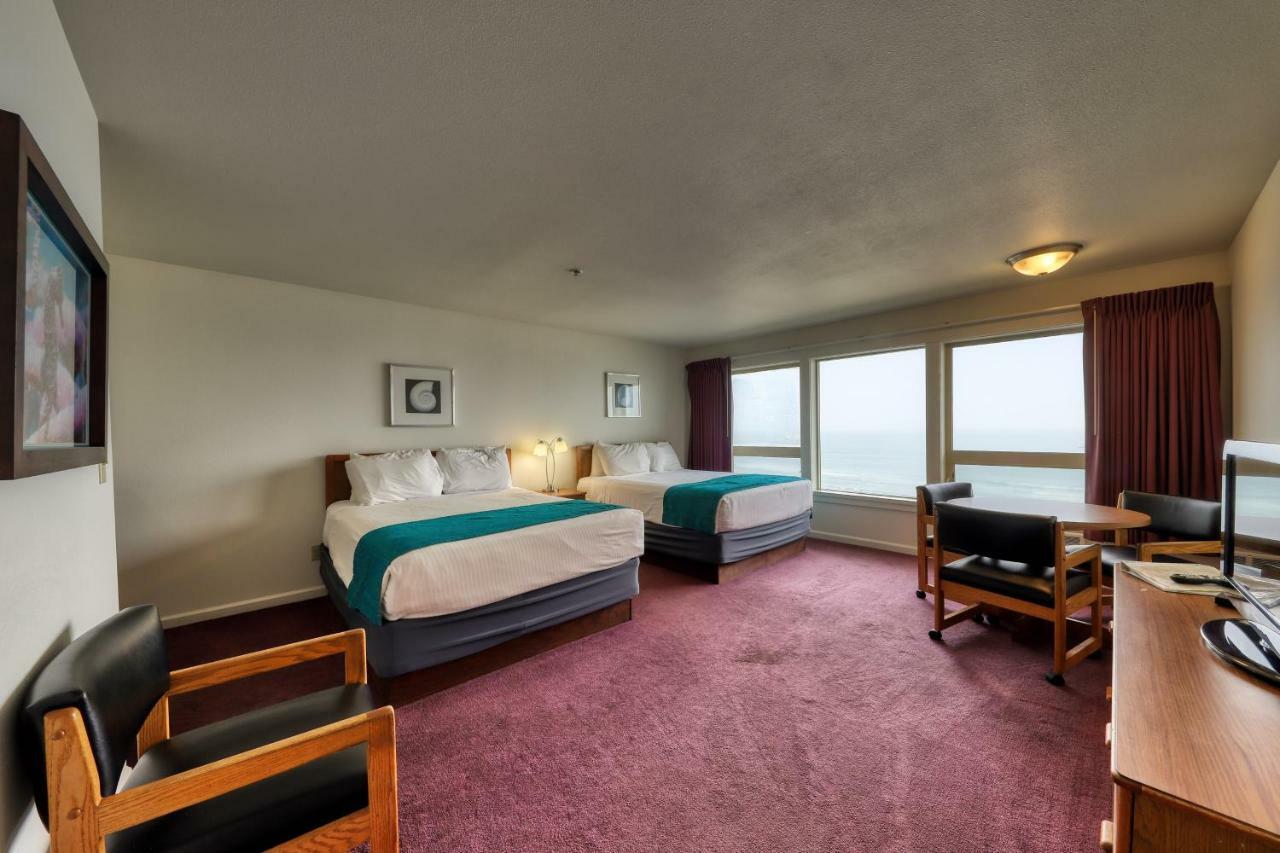 Sea Horse Ocean Front Lodging Lincoln City Rom bilde